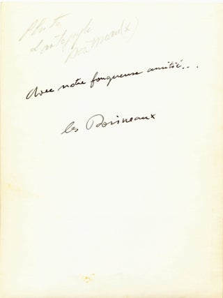 Silver Print Photograph as New Years Card for 1964.