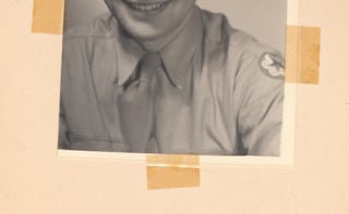 Vishniac Photograph Signed. of a young man dressed in a uniform with encircled five point star on the arm.