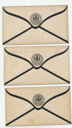 Archive of three Autograph Letters SIGNED, two to fellow painters, David Roberts and Edward William Cooke and one to engineer, inventor and artist, James Nasmyth, each on blind embossed "Royal Scottish Academy of Painting & Sculptor" folded stationery, 8vo, Edinburgh, each dated July 17, 1862, and each with Royal Scottish Academy envelope bearing the Academy's embossed emblem.