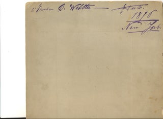 DUSE, ELEONORA Photograph SIGNED.