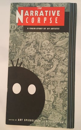 Original Cartoon Art. ART SPIEGELMAN SIGNED ORIGINAL ART. "The Narrative Corpse: A Chain –Story by 69 Artists." Art Spiegelman and R. Sikoryak, editors, First edition, 1995, Gates of Heck publisher. Soft Dimensions: 9 x 16 inches.