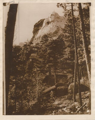 Item #4709 Mount Rushmore. Two Photographs, Gelatin Silver Prints, of the Mount Rushmore...