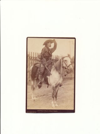 Buffalo Bill, William F. Cody Photographs.