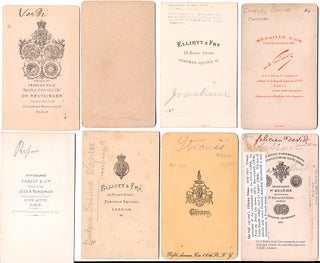 PHOTOGRAPH ALBUM. Carte-de-Visite Photographs of 19th Century European Composers.