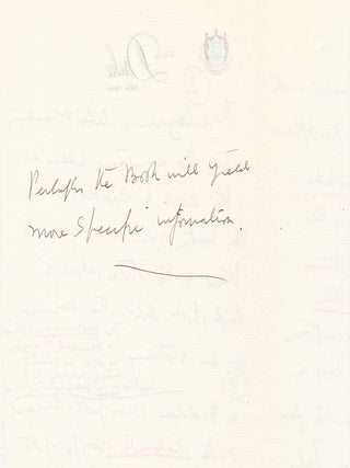 Cecil Beaton. Two Autograph Letters Signed, with descriptions for Look magazine photographs, and one typescript unsigned.