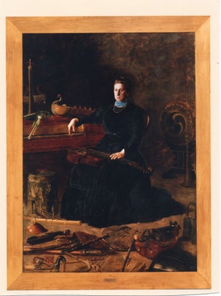 Rare Autograph Letter Signed on Painting