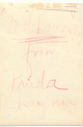 D. H. Lawrence,Three Candid Photographs plus Portrait Photograph.