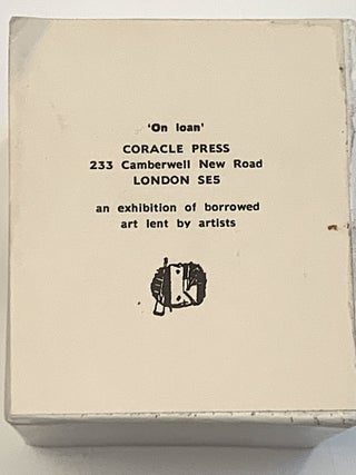 "On Loan." Numbered Edition, "3 of 15," Coracle Press, London, 1980, Signed by the Artists.