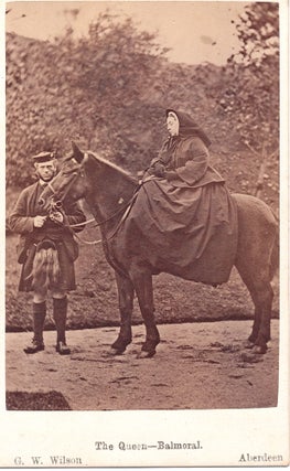Item #4935 Queen Victoria, Three Carte-de Visite Photographs. QUEEN VICTORIA