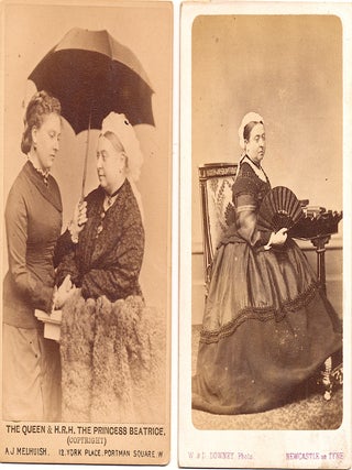 Queen Victoria, Three Carte-de Visite Photographs.