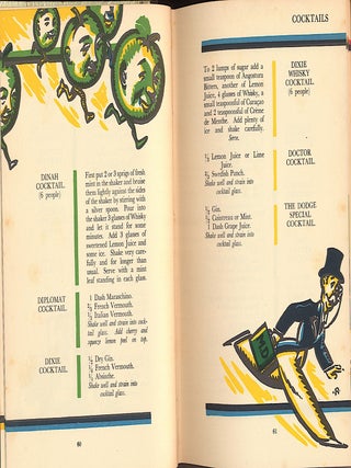 The Savoy Cocktail Book. Richard R. Smith, New York, 1930. Illustrations by Gilbert Rumbold. First American edition.