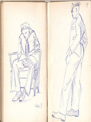 Two Sketchbooks and a Diary