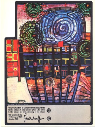 "Escape of the Indoor Sky &quot. FRIEDENSREICH HUNDERTWASSER.