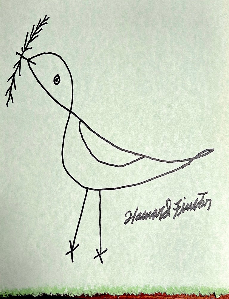 Item #5018 Original Drawing Signed. HOWARD FINSTER.