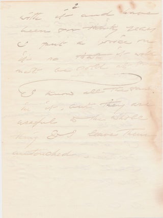 Illustrated Autograph Letter Signed with Exceptional Content