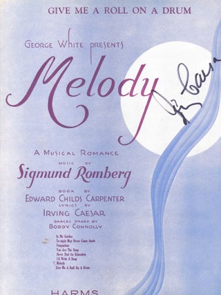 Sheet Music Collection Signed